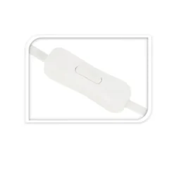 Home & Styling Tafellamp/bureaulampje Design Light - wit - H36 cm