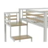 Hoogslaper JOGUI - 2 plaatsen - Wit Metaal