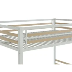 Hoogslaper JOGUI - 2 plaatsen - Wit Metaal