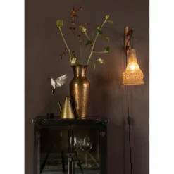 Housecraft Alen Wandlamp/ Gaaslamp Goud