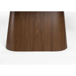 Housecraft Almira Eettafel Ovaal 200 cm Hout Wit/ Bruin donker
