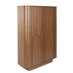 Housecraft Almira Kast Marmerlook/ Walnootkleur - Bruin