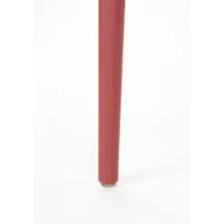 Housecraft Amae Tuinstoel Armleuning Kunststof Rood - Set van 4