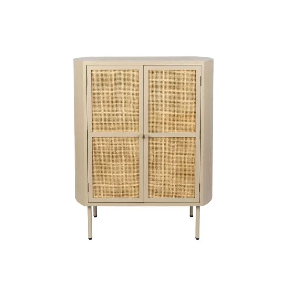 Housecraft Amaya Kast Laag 2 deurs Rotan - Beige