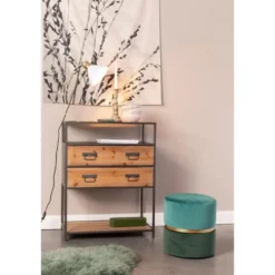 Housecraft Bubbly Poef Forest/ Groen