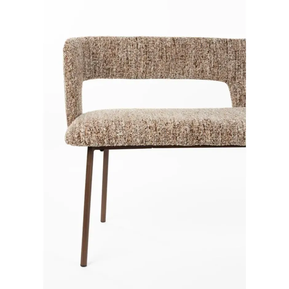 Housecraft Chelsea Eetkamerbank Bruin