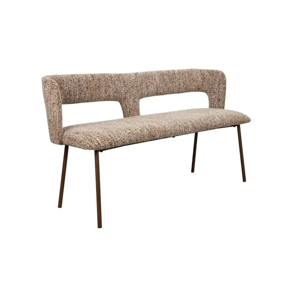Housecraft Chelsea Eetkamerbank Bruin