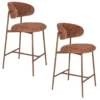 Housecraft Claes Counter/ Barkrukken Terracotta - Set van 2