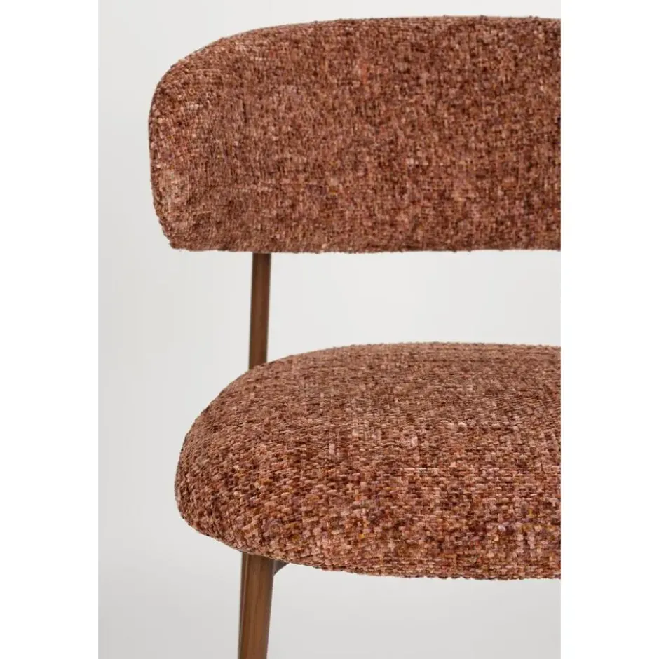 Housecraft Claes Counter/ Barkrukken Terracotta - Set van 2