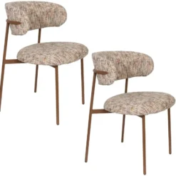 Housecraft Claes Eetkamerstoelen Multi - Set van 2