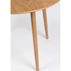 Housecraft Fabio Eettafel Rond 100 cm Hout Naturel