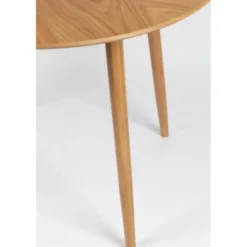 Housecraft Fabio Eettafel Rond 100 cm Hout Naturel
