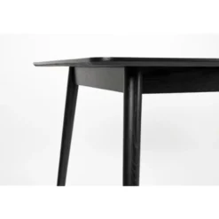 Housecraft Fabio Eettafel Visgraat Hout 160x80 cm Zwart