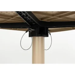 Housecraft George Bistrotafel/ Tuintafel/ Balkontafel Inklapbaar 70x70 cm Beige