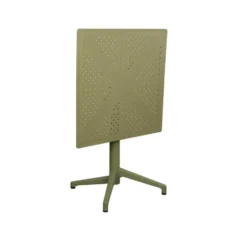 Housecraft George Bistrotafel/ Tuintafel/ Balkontafel Inklapbaar 70x70 cm Groen