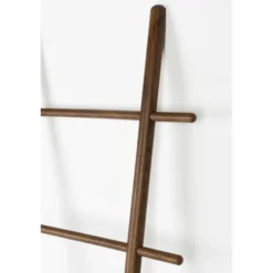 Housecraft Jhon Decoratie ladder Hout donker - Bruin
