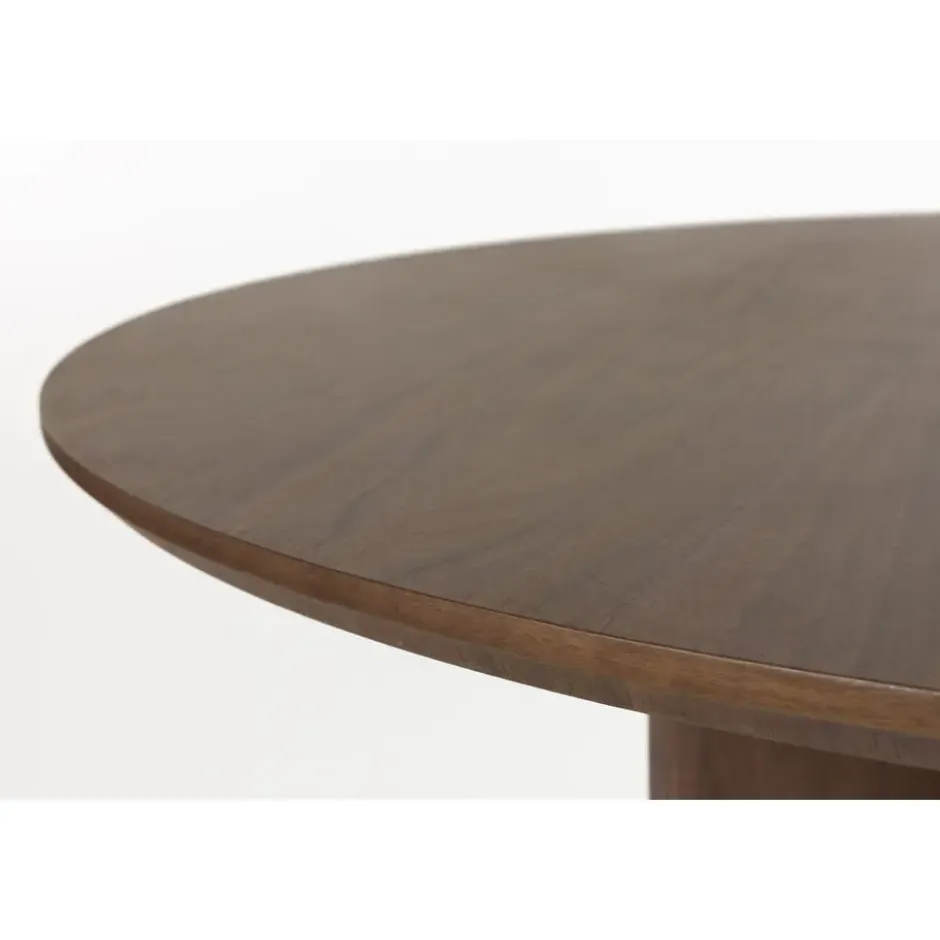 Housecraft Laurent Eettafel 120 cm Rond Hout Bruin