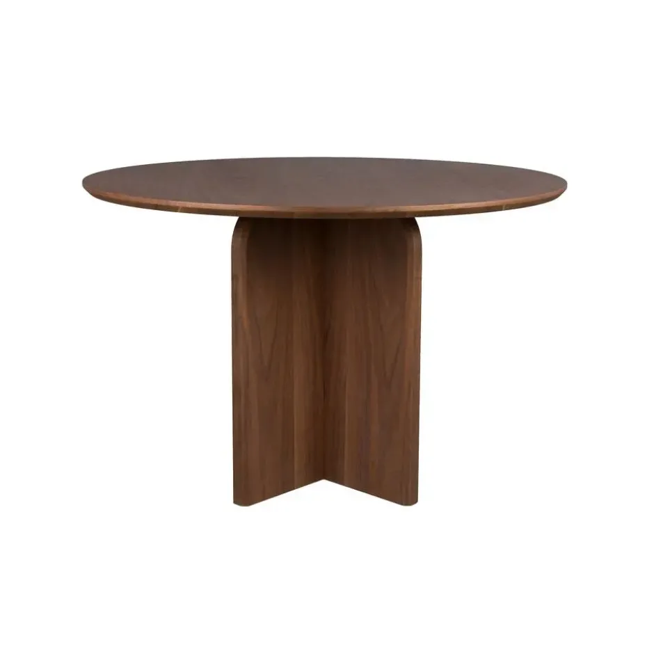 Housecraft Laurent Eettafel 120 cm Rond Hout Bruin
