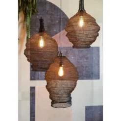Housecraft Lena Hanglamp L Zwart