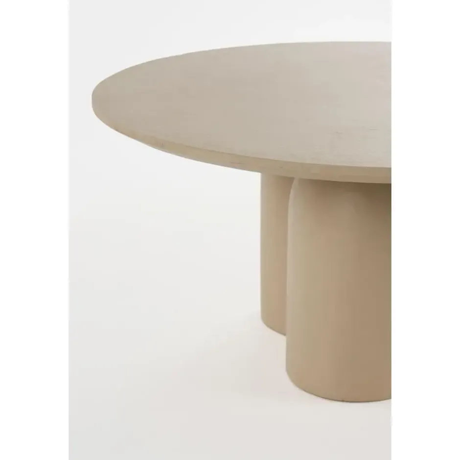Housecraft Living Ces Salontafel Rond 75 cm Beige