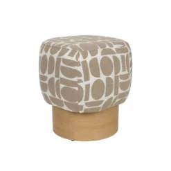 Housecraft Living Cyril Poef/ Krukje Vierkant Beige