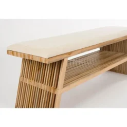Housecraft Living Djia Bankje Teak Hout - Bruin