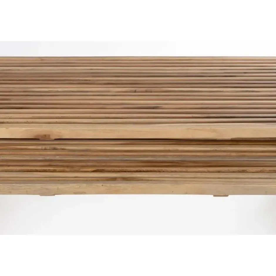 Housecraft Living Djia Salontafel Rechthoekig Teakhout - Set van 2