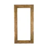 Housecraft Living Lias Spiegel/ Wandspiegel 100x200 cm Hout - Bruin