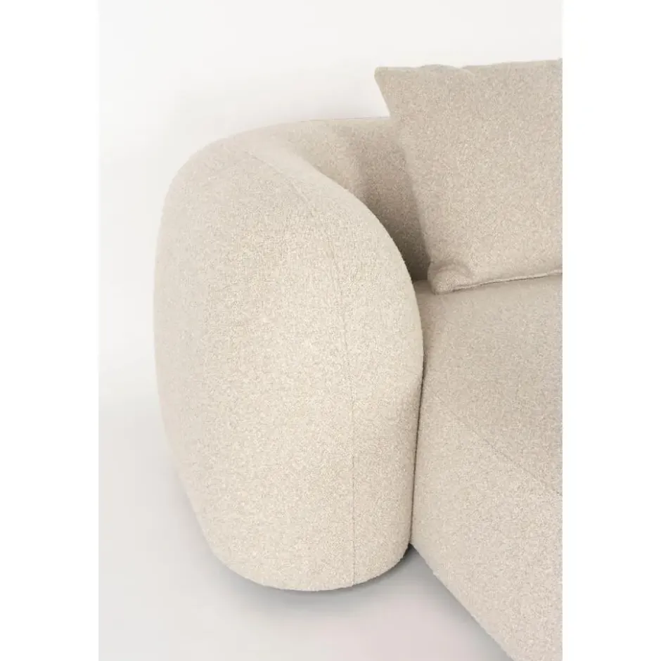 Housecraft Living Perry 3-Zitsbank Chaise Longue Links Beige