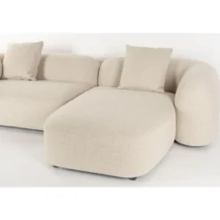 Housecraft Living Perry 3-Zitsbank Chaise Longue Rechts Beige