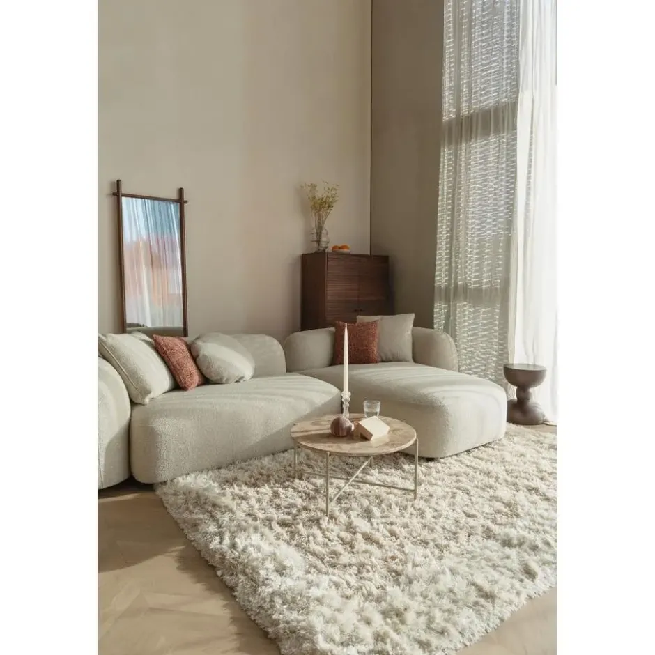 Housecraft Living Perry 3-Zitsbank Chaise Longue Rechts Beige
