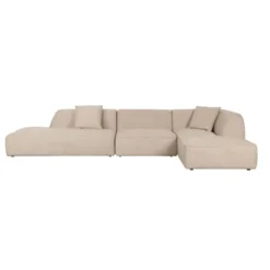 Housecraft Living Tanja 4,5-Zitsbank/ Hoekbank Rechts Beige