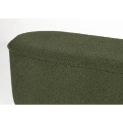 Housecraft Marcos Bankje Bouclé Groen