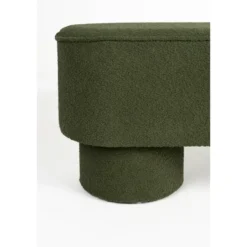 Housecraft Marcos Bankje Bouclé Groen