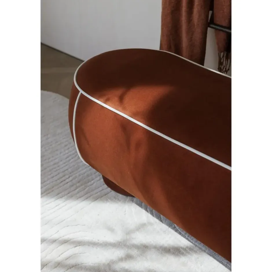 Housecraft Marina Bankje 121 cm Rood