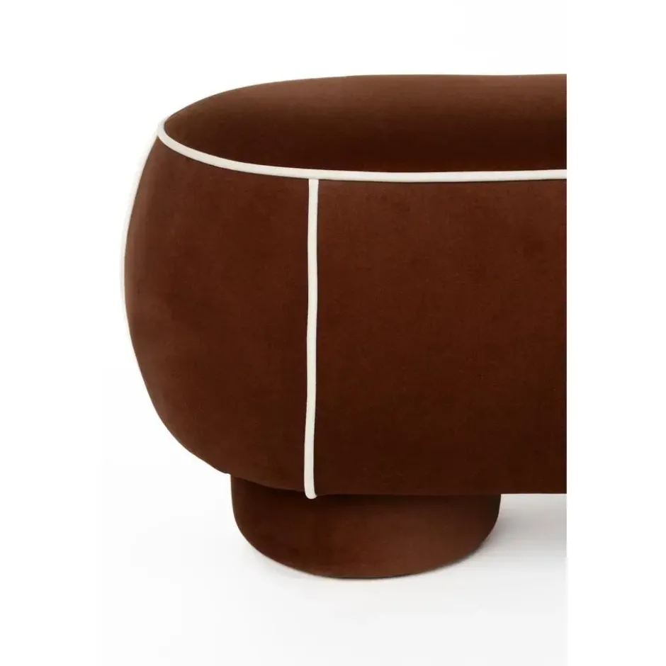 Housecraft Marina Bankje 121 cm Rood