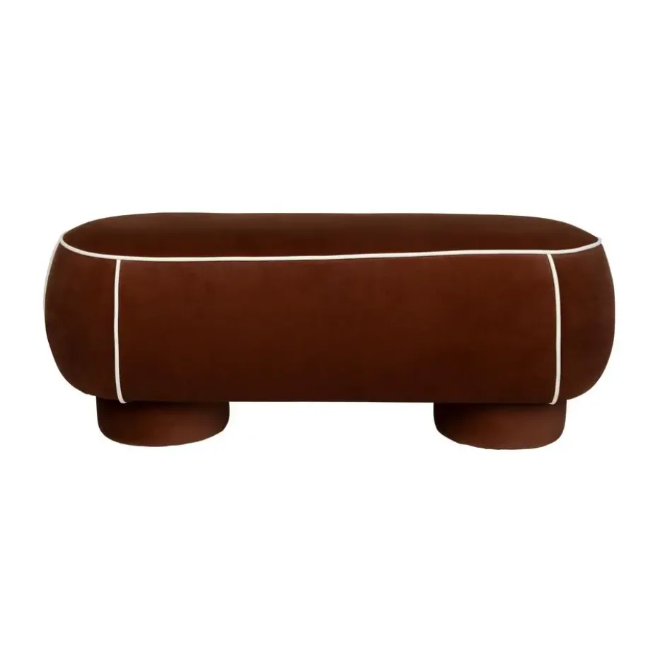 Housecraft Marina Bankje 121 cm Rood