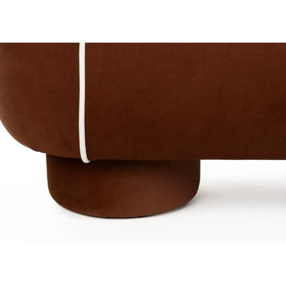 Housecraft Marina Bankje 121 cm Rood