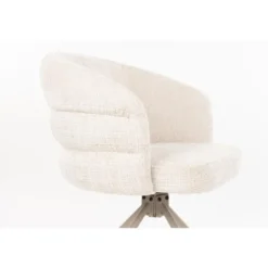 Housecraft Marjolein Eetkamerstoelen Armleuning Beige - Set van 2