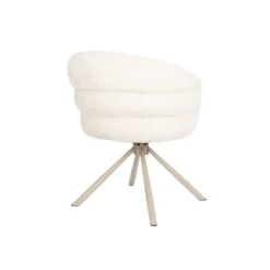 Housecraft Marjolein Eetkamerstoelen Armleuning Beige - Set van 2