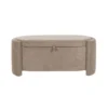 Housecraft Miro Bankje met Opbergruimte 108 cm - Grijs