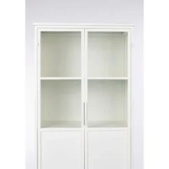 Housecraft Miya Kast/ Opbergkast Hoog Metaal Wit