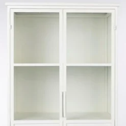 Housecraft Miya Kast/ Opbergkast Hoog Metaal Wit