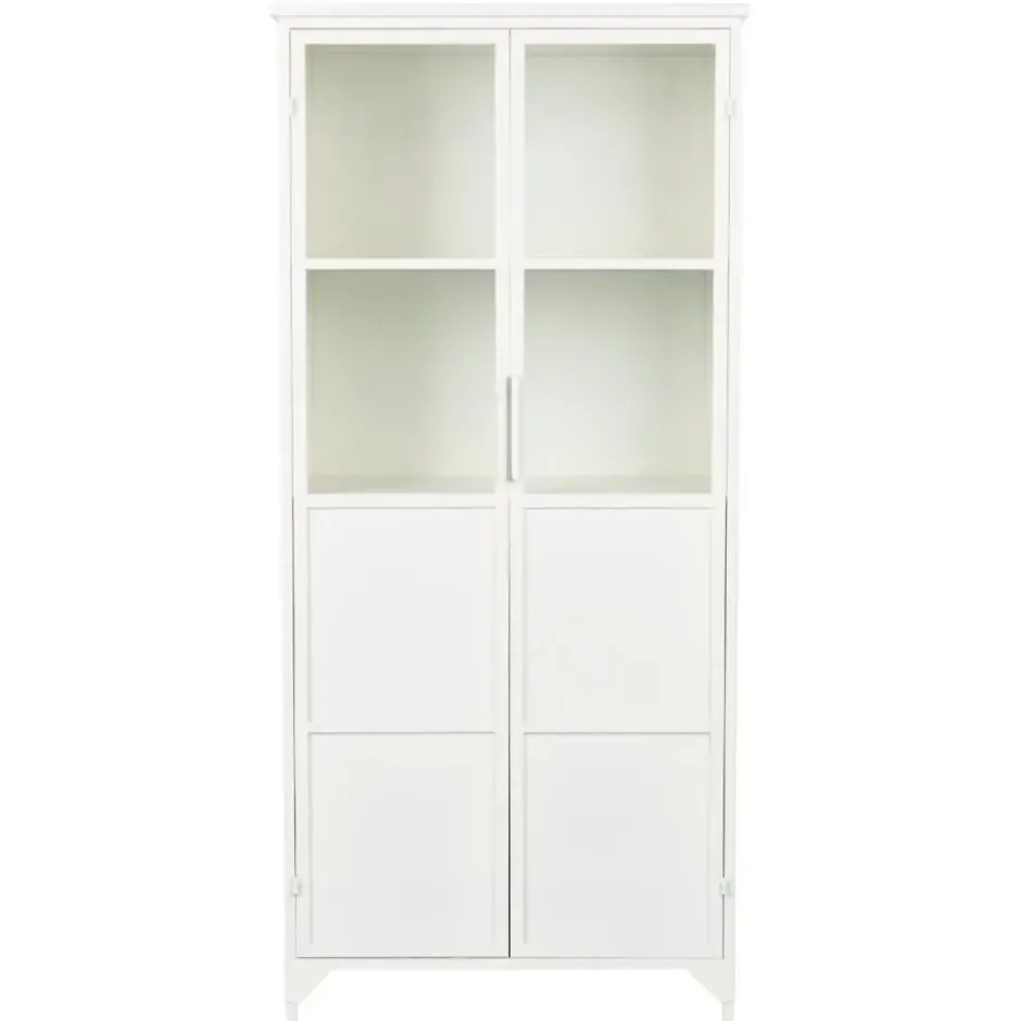 Housecraft Miya Kast/ Opbergkast Hoog Metaal Wit