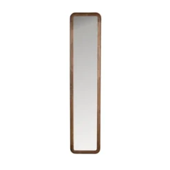Housecraft Nyko Spiegel/ Wandspiegel Rechthoekig Hout 120x26 cm (M) Bruin