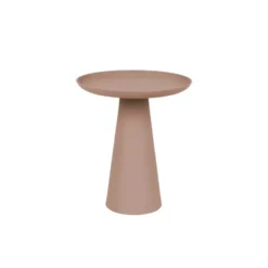 Housecraft Ringar Bijzettafel Rond 39,5x39,5 cm Metaal Roze
