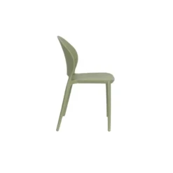 Housecraft Sjoerd Tuinstoelen Kunststof Groen - Set van 4