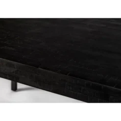 Housecraft Suri Eettafel 180x90 cm Hout Zwart