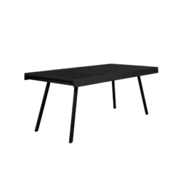 Housecraft Suri Eettafel 180x90 cm Hout Zwart