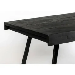 Housecraft Suri Eettafel 180x90 cm Hout Zwart